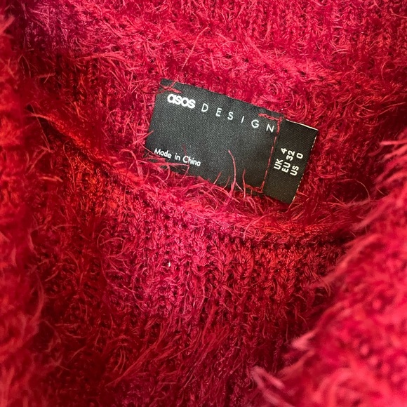 Off Shoulder Sweater Dress - Picture 7 of 7